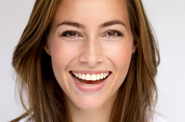 Beautiful woman smiling in Hackettstown, NJ